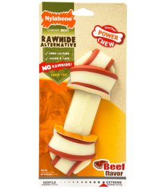 (image for) Nylabone Powerchew Rawhide Large Upto 23kg