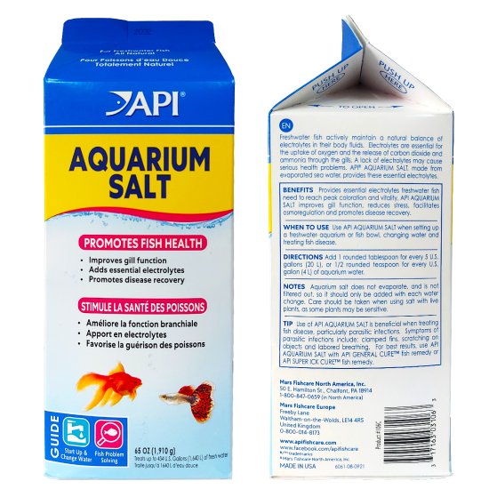 (image for) API Aquarium Salt 1910g - Click Image to Close