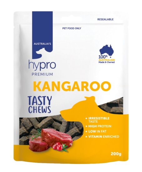 (image for) Hypro Premium Dog Chews Kangaroo 200g - Click Image to Close