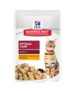 (image for) Hills SD Cat Wet Pouches 12X85G Adult Chicken