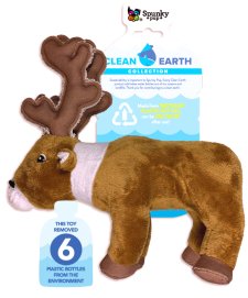 (image for) Spunky Pup Clean Earth Collection Caribou Large
