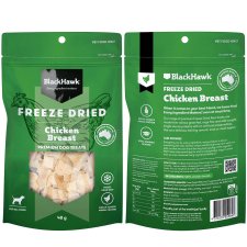 (image for) Black Hawk Freeze Dried Treats 40g Chicken Breast