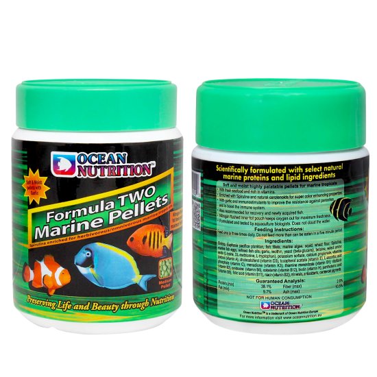 (image for) Ocean Nutrition Marine Formula 2 Medium Pellets 400g - Click Image to Close