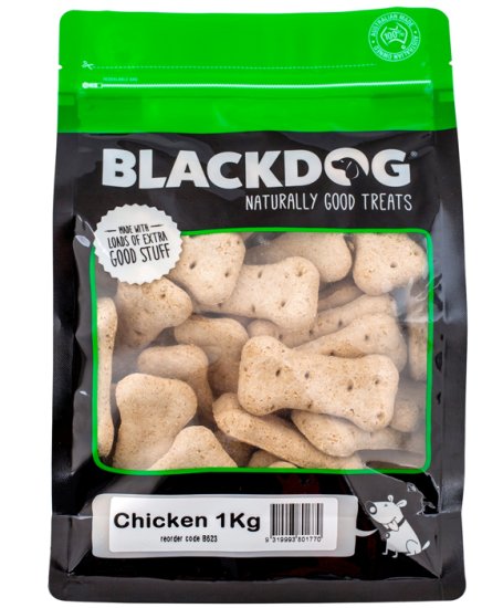 (image for) Blackdog Biscuit 1kg Chicken - Click Image to Close
