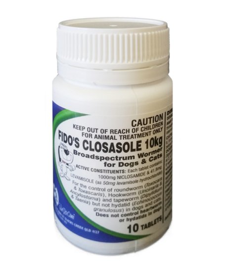 (image for) Fidos Closasole 10Kg Tablets 10S - Click Image to Close
