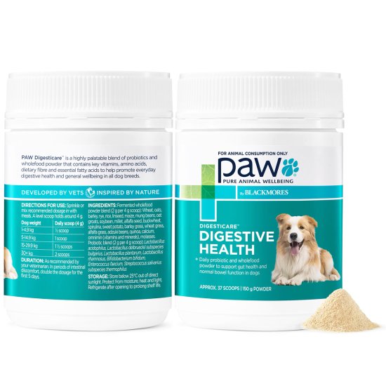 (image for) Paw DigestiCare Probiotics 150g - Click Image to Close