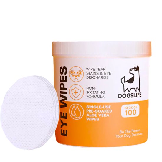 (image for) DogsLife Dog Eye Wipes 100Pack - Click Image to Close