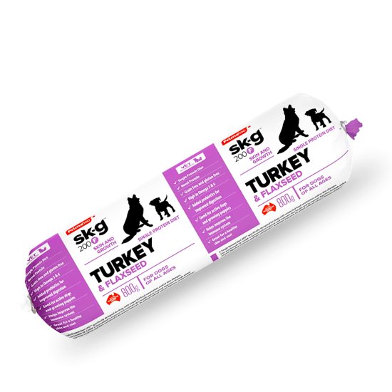 (image for) Prime100 SKG Turkey and Flaxeed 800g Grain Free - Click Image to Close