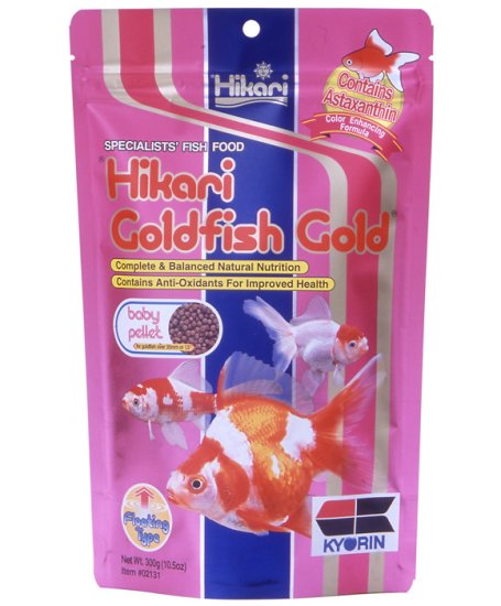 (image for) Hikari Goldfish Gold Baby 300g - Click Image to Close