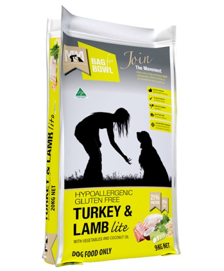 (image for) Meals For Mutts Dog Lite Turkey Lamb 9Kg - Click Image to Close