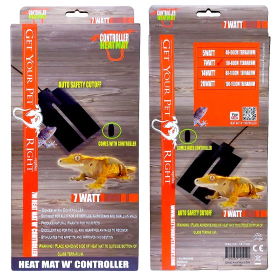 (image for) GYPR Heat Mat 7W 28x15cm - Click Image to Close