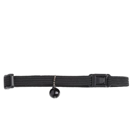 (image for) Beaupets Cat Collar Adjustable Reflective Black - Click Image to Close