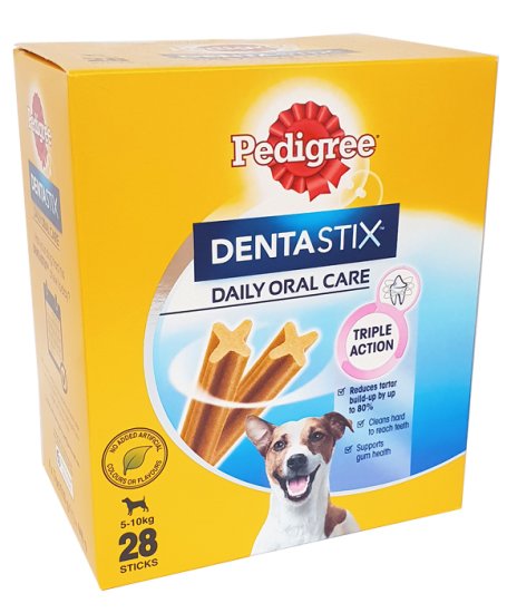 (image for) Pedigree Snacks Dentastix Small Dog 28Pack 5-10kg - Click Image to Close