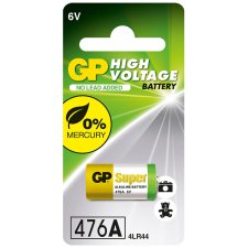 (image for) GP High Voltage 6Volt Alkaline Battery 476A/4LR44