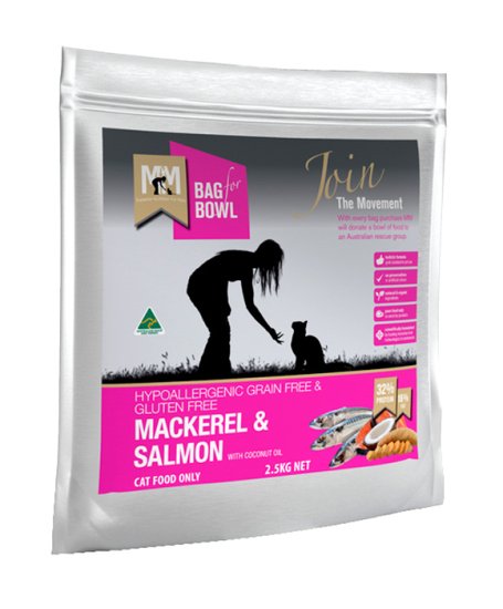 (image for) Meals For Mutts Cat Grain Free Mack Salmon 2.5Kg - Click Image to Close