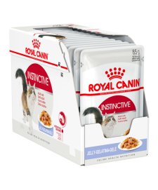(image for) Royal Canin Cat Wet Pouches 12X85G Jelly Adult Instinctive