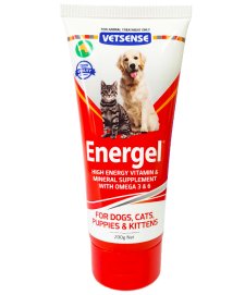 (image for) Vetsense Energel 200g for Dogs and Cats - Vitamin & Mineral Supplement
