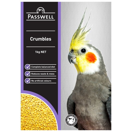 (image for) Passwell Sml Bird Crumbles 1Kg - Click Image to Close