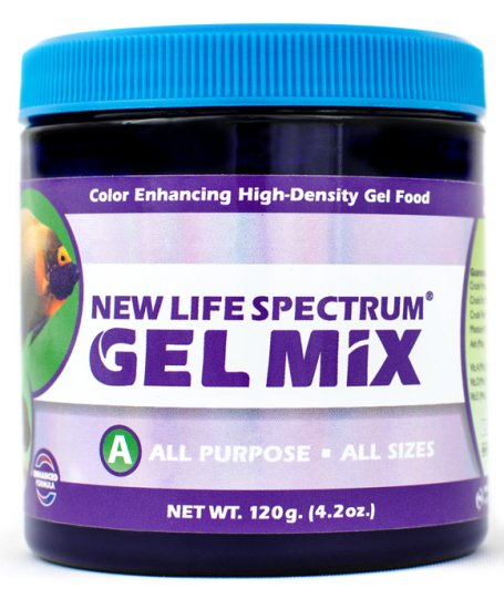 (image for) New Life Spectrum GelMix Powder Ready-to-Mix Gel Powder 120g - Click Image to Close