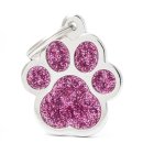 (image for) MYF Tag Shine Paw Pink Large