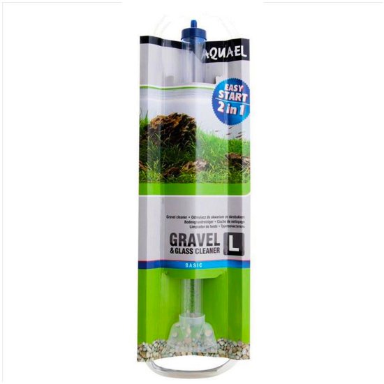 (image for) Aquael Gravel Siphon Glass Cleaner Large 330mm - Click Image to Close