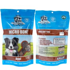 (image for) Huds Toke Micro Bones Semi Moist 150g Beef