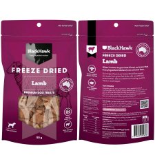 (image for) Black Hawk Freeze Dried Treats 50g Lamb