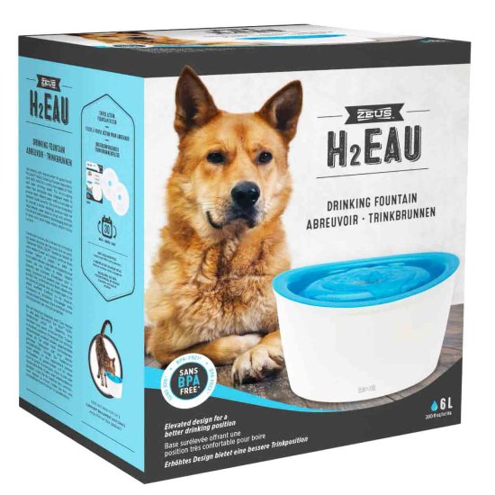 (image for) Zeus H2EAN Dog 6L Drinking Fountain - Click Image to Close