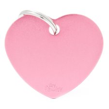 (image for) MYF Tag Basic Heart Pink Large