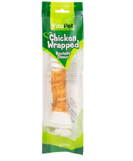 (image for) Jerhigh Chicken Wrapped Bone Medium 1Pk - Click Image to Close