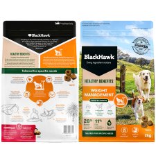 (image for) Black Hawk Dog Food HB Weight Control 2kg