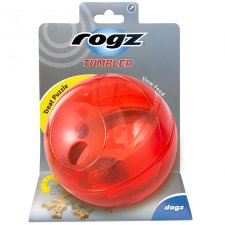 (image for) Rogz Treat Tumbler Dispenser Red