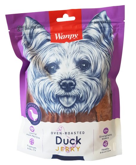 (image for) Wanpy Duck Jerky Strips 100G - Click Image to Close