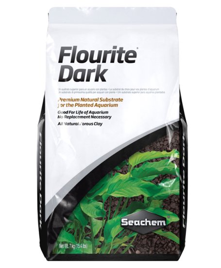 (image for) Seachem Flourite Dark 7kg - Click Image to Close