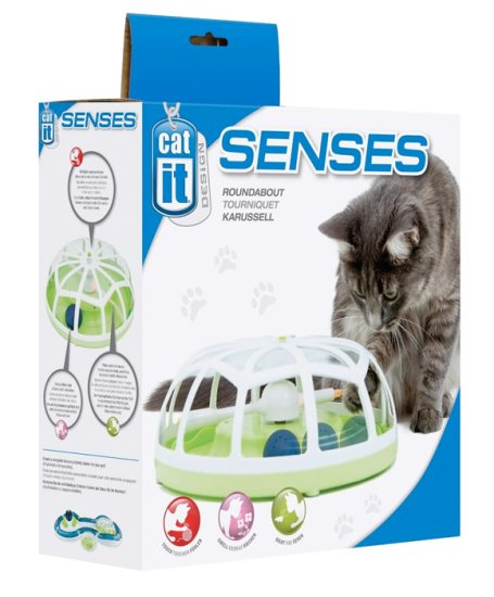 (image for) Catit Cat Senses Roundabout Spinner - Click Image to Close