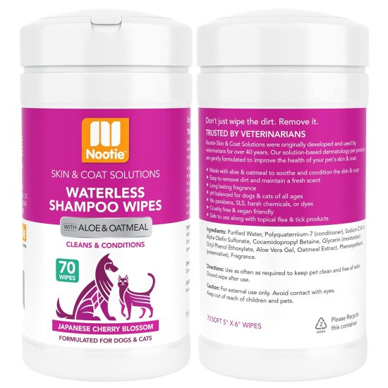 (image for) Nootie Waterless Wipes 70Pack Japanese Cherry Blossom - Click Image to Close