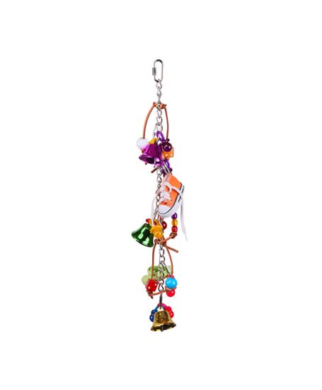 (image for) Kazoo Bird Toy With Sneakers Bells XLarge - Click Image to Close
