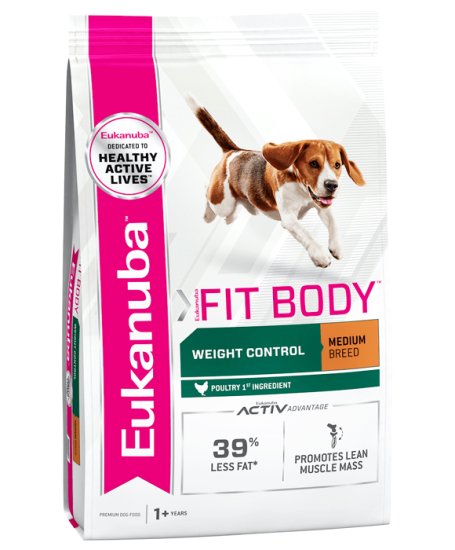 (image for) Eukanuba Dog Adult Medium Breed Weight Control 15Kg - Click Image to Close