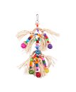 Kazoo Bird Toy With Sisal Rope Bell Small