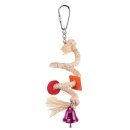 (image for) Kazoo Bird Toy With Sisal Rope Bell Small