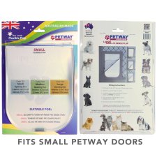 (image for) Petway Pet Door Flexible Flap Small
