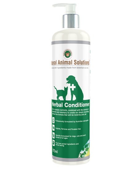 (image for) Natural Animal Solutions Herbal Conditioner 375ml - Click Image to Close