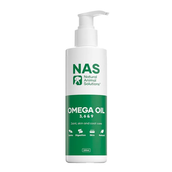 (image for) Natural Animal Solutions Omega 3 6 9 Oil For Dogs 500ml - Click Image to Close