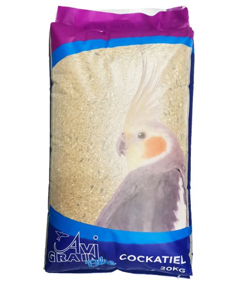 (image for) Avigrain Cockatiel Blue Mix 20kg - Click Image to Close