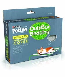 (image for) PetLife Outdoor Patio Bed Replacement Cover Small
