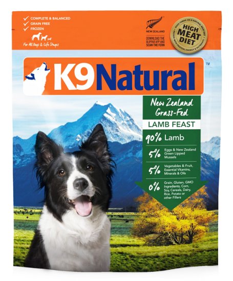 K9 naturals dog food best sale