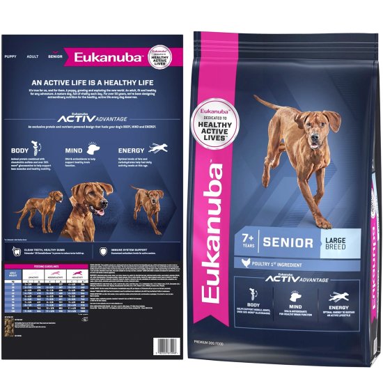 (image for) Eukanuba Dog Mature and Senior Large Breed 14kg - Click Image to Close
