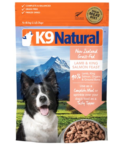 (image for) K9 Natural Lamb and Salmon 500g (makes 2kg) - Click Image to Close