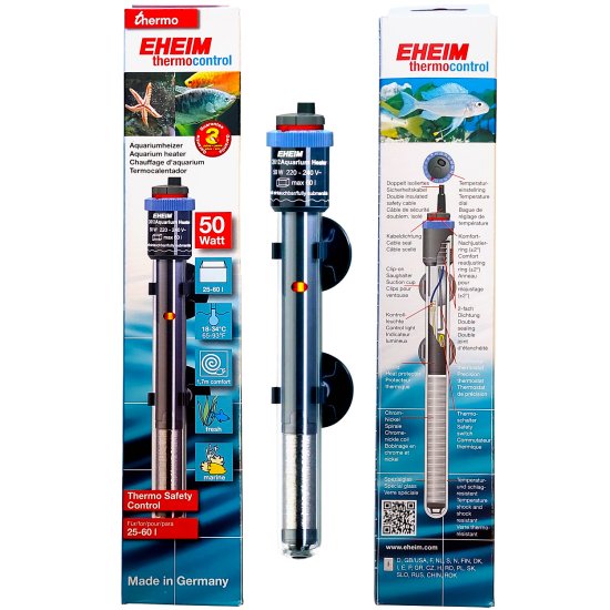 (image for) Eheim Heater Thermocontrol 50W for Tanks 25-60L - Click Image to Close