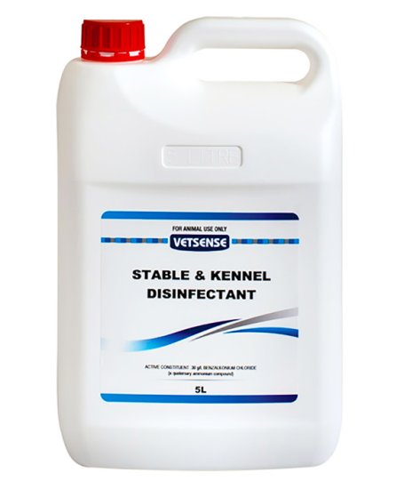 (image for) Vetsense Stable Kennel Disinfectant 5L - Click Image to Close